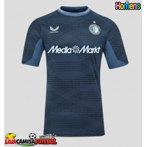 Camisa de Futebol Feyenoord Ayase Ueda #9 Equipamento Secundário 2025-26 Manga Curta